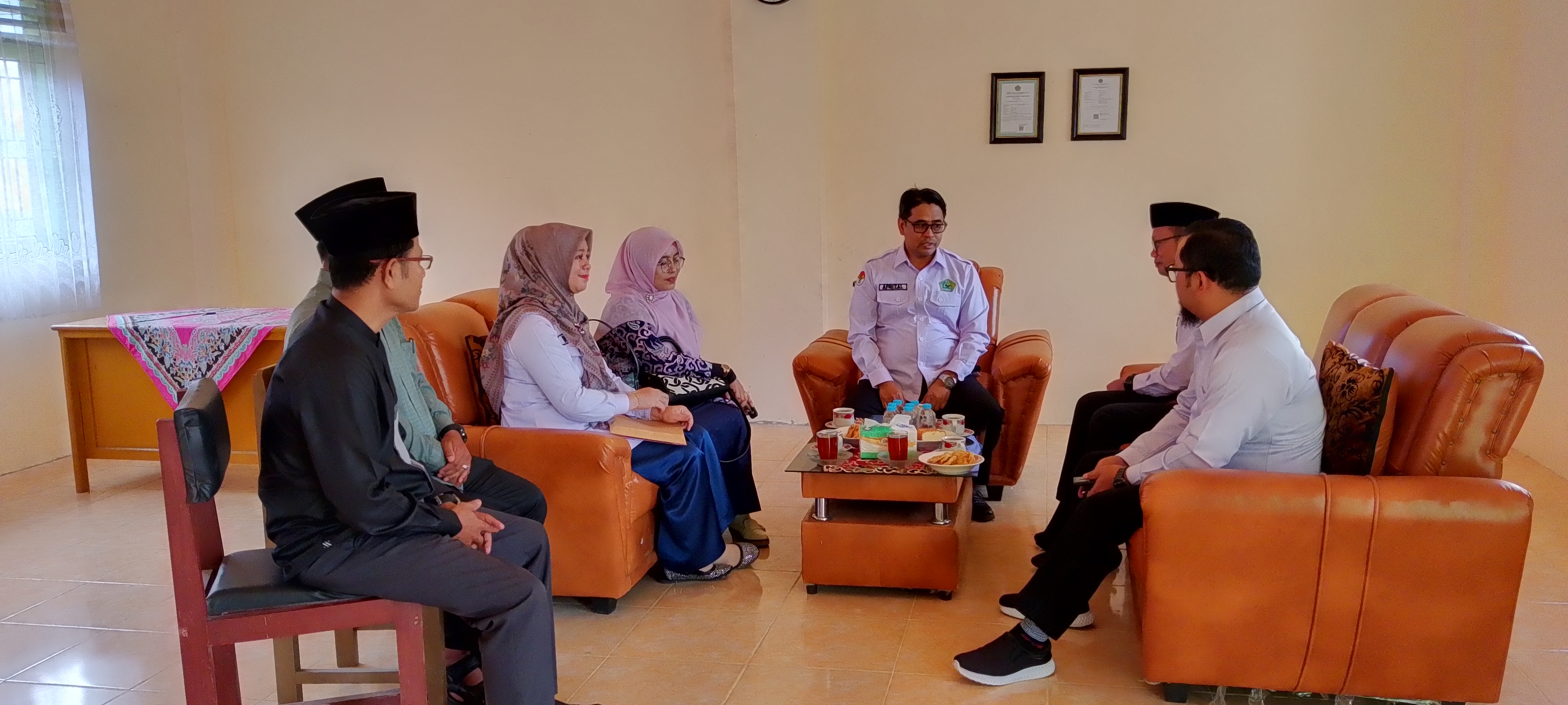 Kunjungan Tim Kanwil Kemenag Sumbar